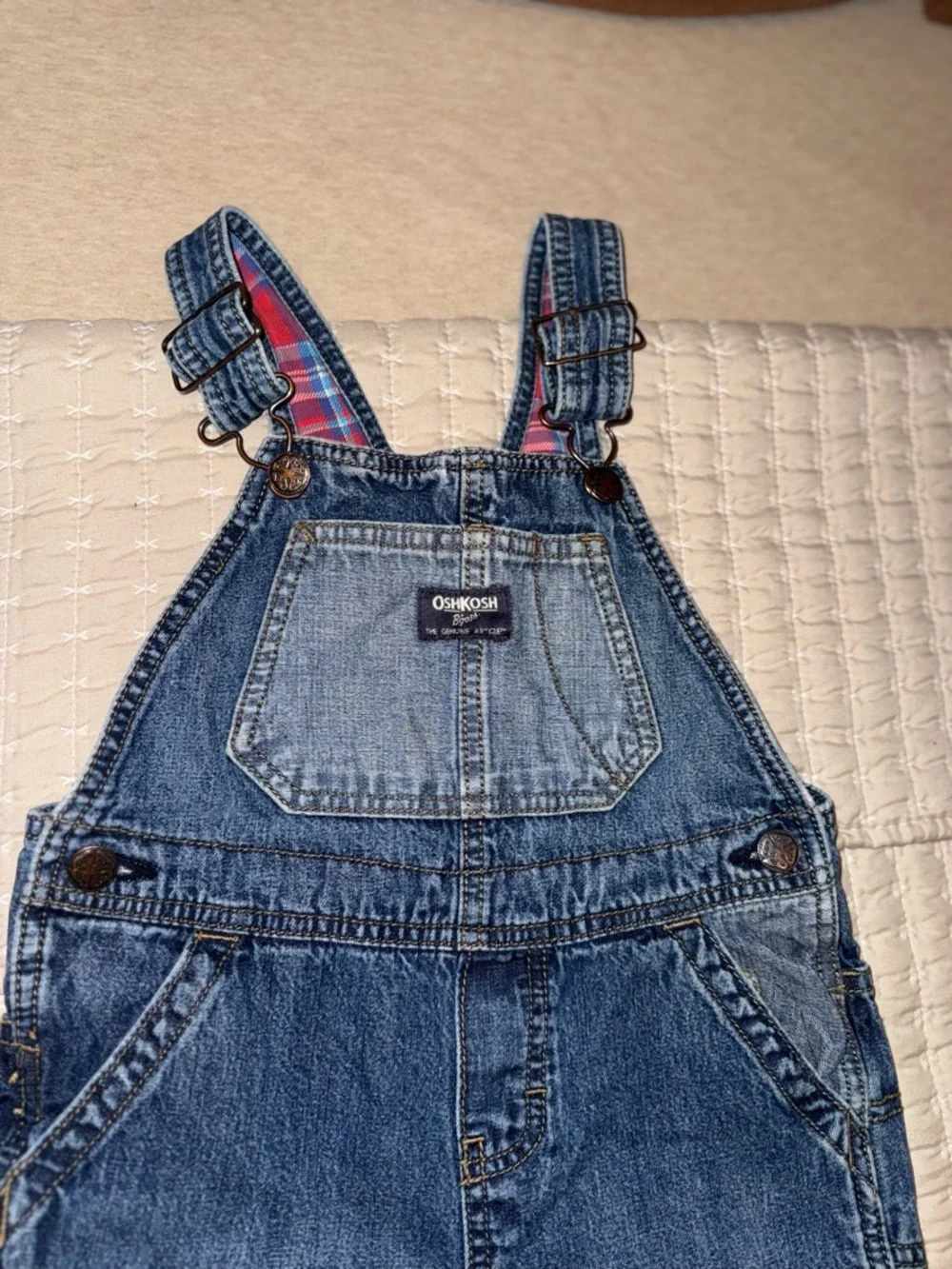 OshKosh B'gosh Kids Denim Overalls - Blue